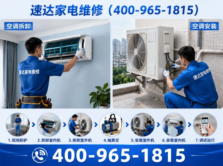 三沙空调拆装展示图